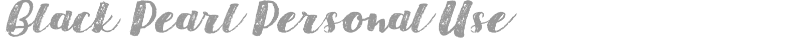 Black Pearl font preview